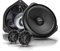 Option Sistema di altoparlanti 100% Plug & Play per Opel Astra H, 165 mm, componenti a 2 vie, 50 Watt RMS, 4 Ohm, 90 dB