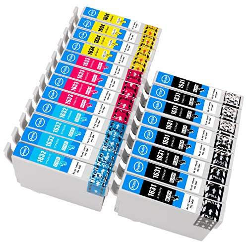 ESMONLINE Epson 16 Set 20er Multipack kompatible Druckerpatronen als Ersatz für XL für Workforce WF-2760DWF 2750DWF 2660DWF 2650DWF 2630WF 2540WF 2530WF 2520NF 2510WF 2010W