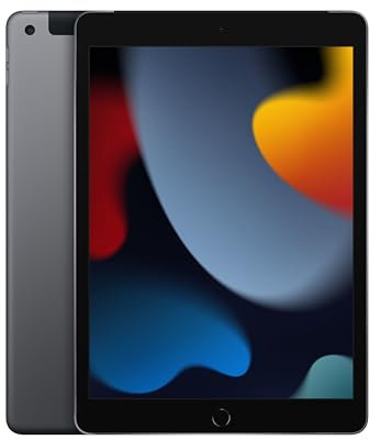 Apple 2021 iPad (de 10,2 Pulgadas con Wi-Fi + Cellular, 64 GB) - Gris Espacial (9.ª generación)