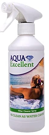 BRAST® Aqua Excellent Filter Cleaner Spray 0,5 Liter mit ausführlicher Deutscher Anleitung Made in Europa
