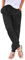Hose Damen Sommer Casual Baumwolle Leinen Stoffhose Einfarbig Freizeithose Stretch Leicht Leinenhose Straight Leg Hose und Taschen (Z Schwarz, S)