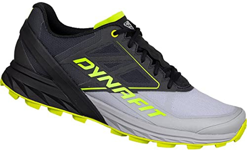 DYNAFIT M Alpine Colorblock-Schwarz-Weiß - Dämpfender Leichter Herren Trailrunning Schuh, Größe EU 44 - Farbe Alloy - Bl