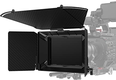 SMALLRIG Matte Box Multifunzionale Modulare (Φ114mm) Kit Base per Fotocamere Mirrorless e Obiettivo Cine con Supporto per Obiettivo Cornice Filtro - 3641