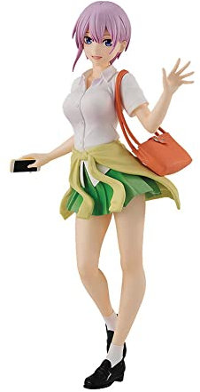 Puruuige The Quintessential Quintuplets Actionfigur Nakano Miku, Nakano Yotsuba Figuren Stehende Figur Niedliche Mädchenfigur Modell Puppe Dekor Ornamente (Nakano Ichika)