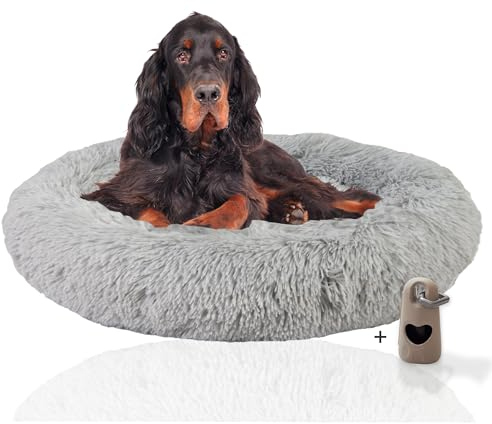 Rohrschneider Hundebett Donut für große Hunde Gr. L Ø ca. 100 cm