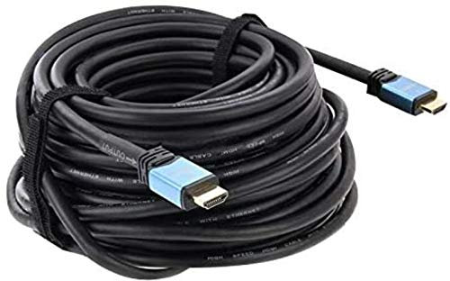 XCC HDIM Cable Ingeniería Cable HDMI 3/25 Metros 30 Metros 50 Metros 60 Metros de TV por Cable Ordenador retroproyector 4K (Size : 15m)