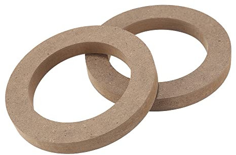 A ABSOPRO 4 Universale Legno Auto Altoparlante Subwoofer Spaziatore anellos (Set di 2)