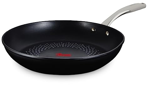 Tower T900302 SmartStart Ultra Forged 30cm Aluminium Frying Pan with Easy Clean Aeroglide Non-Stick, 15x Stronger, Induction Compatible, Oven Safe up to 220°, Long Lasting, PFOA Free