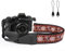 BestSounds Camera Strap, Jacquard Weave 2 Shoulder Neck Straps for All DSLR Cameras Men Women Photographers (Jacquard Red)