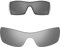 HiCycle2 Polarized Replacement Lenses for Oakley Batwolf Sunglass-Multi Options (silver)