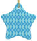 Weihnachtsbaumschmuck in Sternform, Keramik, zum Aufhängen, Bayern-Flagge, Oktoberfest, Weihnachtsschmuck für festliche Party, Neujahr