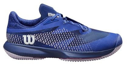 Wilson KAOS Swift 1.5 Tennis Shoe, Women's, Size 3.5, Bluing/Orchid Petal/Blue Print