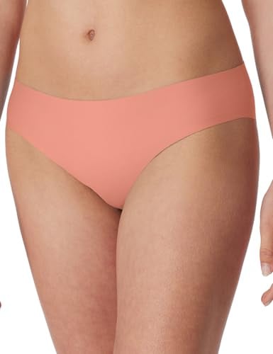 Schiesser Damen Invisible Panty - Cotton, apricot_161925, 38