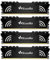 DDR3 Desktop Memory RAM 32GB Kit (4x8GB) 1866MHz CL13 U-DIMM Wlizedle PC Computer Arbeitsspeicher PC3-14900 240-Pin 1.5V Non-ECC Unbuffered 2Rx8 Upgrade Desktop Speicher Modul für Rechner, Schwarz