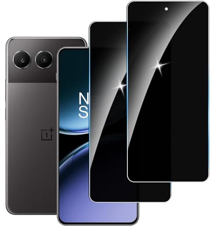 LYPHPE [2 Stück] Sichtschutzfolie für Oneplus Nord 4 Panzer Schutz Glas, 9H Härte Sichtschutz, Frei von Kratzern Folie,Ultrabeständig,Frei von Kratzern, [Anti-Spion] Privacy Displayschutz