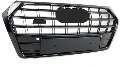 Mptuned Kühlergrill SQ5 stil Wabendesign Schwarz glanz komplett mit/ohne PDC kompatibel für Audi Q5 8R Facelift 2015 2016 2017 2018