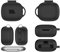 Earbuds Silicone Case Cover Compatible for JBL Live Pro 2, Earphone Headphone Cases Shell Ear Buds Box Headset Soft Carrying Storage Sleeve with Hook(Case Only) (Black)