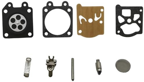 LALAL Kit de reparación de diafragma de carburador for motosierra Stihl MS180, MS170, 018, 017, MS 180, 170, Zama RB-77, repuesto for herramientas de jardinería
