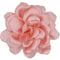 LOZTBUE 1 pièce de broche de fleurs de roses, grande broche de mousseline, pince à cheveux, classique, élégante, faite à la main, de fleurs, appropriée pour le mariage, la fête (Rose clair)