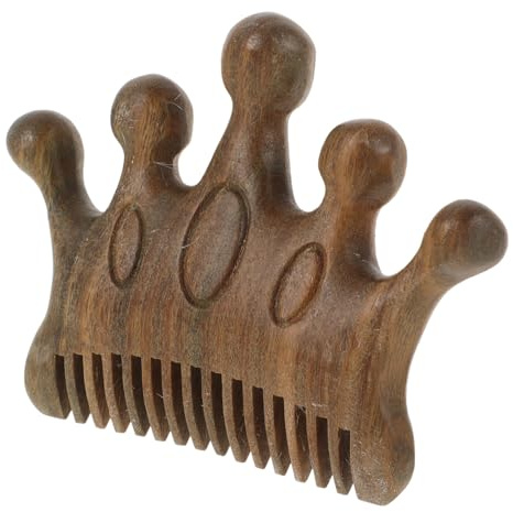 Ipetboom Pettine Districante in Legno Pettine per Capelli Spessi e Ricci per Capelluto per Donna