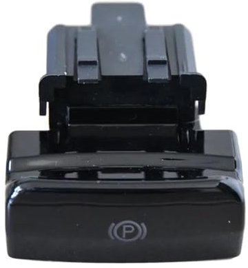 TIOWCGH Eléctrico Botón Freno Mano Compatible con Citroen C4 para Picasso Ds4 Interruptor Estacionamiento para Automóvil Superficie Brillante Interruptor Botón Freno Mano Electrónico OEM: 470703