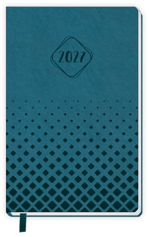 Trötsch Taschenkalender A6 Soft Touch Petrol 2027: Soft Touch Terminkalender