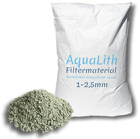 25 kg matériau filtrant zéolite 1-2.5 mm pour Les étangs, Les étangs de Natation