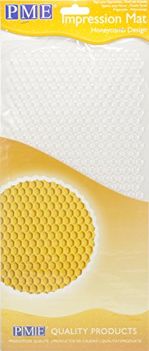 Pme IM193 Tappetino a Impressione Decoro a Nido d'Ape, 15x0.1x30.5 cm