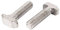 sourcingmap® 2Stk M8 Gewinde Edelstahl Schraube T-Nut Drop-In Schiebe Bolzen 35 mm lange de