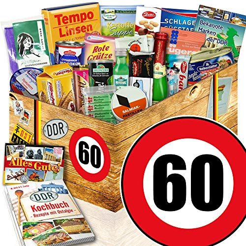 DDR Geschenke/Geburtstag 60 / Geschenk Korb Mama/Spezialitäten Korb