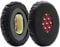 Ersatz Ohrpolster für Bose Soundlink On-Ear 2 (OE2)/ On-Ear2i (OE2i) SoundTrue On-Ear 2 / On-Ear2i Kopfhörer von MMOBIEL - Protein PU Kopfhörer Ohrpolster – Ersatzpolster - Schwarz/Rot