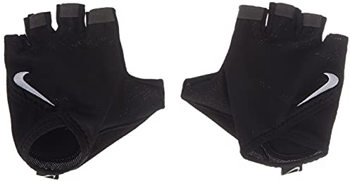 Nike Damen W Gym Essential FG Fitness-Handschuhe, Black/White|010, XS
