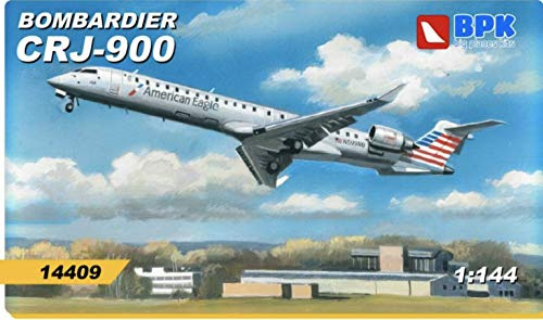 Big Planes kits BPK 14409-1/144 - Bombardier CRJ-900 American Eagle Regional Aircraft