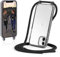 GOODVISH Handykette kompatibel mit Apple iPhone 11 6,1 Display, Necklace Hülle mit Band Handyhülle für zum Umhängen, Transparent Case mit Schnur Schutzhülle mit Kordel, Schwarz