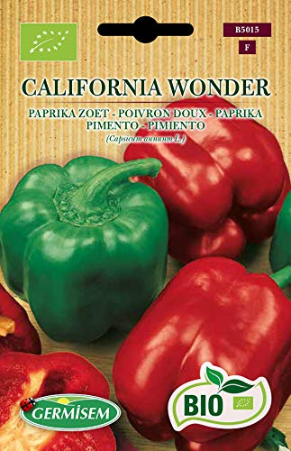 Germisem Bio Graines Poivron doux CALIFORNIA WONDER