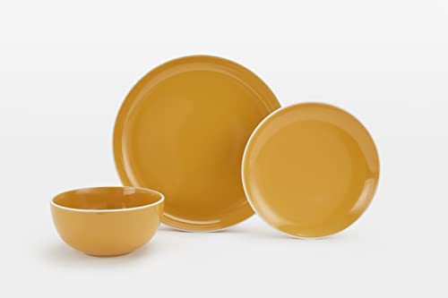 Waterside - 12 Piece Saffron Dinner Set