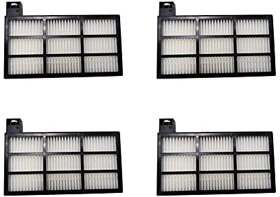 Laimaiou 4 filtros de polvo para Cecotec Conga 4690 Ultra 4090 4490 Robot aspirador kit de accesorios de repuesto