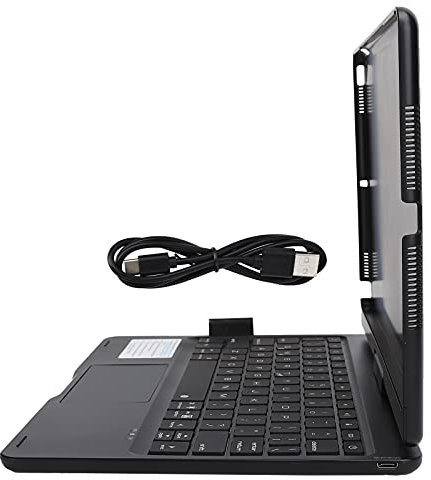 Teclado plegable, teclado plegable ultrafino para jugar juegos para tabletas(negro, tipo de torre de leaning Pisa)