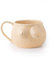 Gesprenkelte Keramiktasse mit goldenen Herznips, Brustbecher, lustige, große Kaffeetasse, weibliche Körpervase, Boob Pflanzer, Boob Geschenke, Teetasse, feministisches Geschenk, eklektische