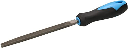 KOTARBAU® Lima per officina triangolare, 150 mm, per metallo con impugnatura profilata