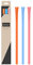 Lot de 3 pailles réutilisables en silicone - Paille Boba ouverte et lavable - Pas de brosse de nettoyage nécessaire- Pailles réutilisables de qualité alimentaire Sans BPA pour n'importe quel gobelet