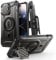 SUPCASE UB Mag XT Coque intégrale Robuste avec béquille intégrée et Clip de Ceinture pour iPhone 14 Pro Max/iPhone 13 Pro Max avec Protecteur d'appareil Photo, Compatible avec MagSafe (Noir)