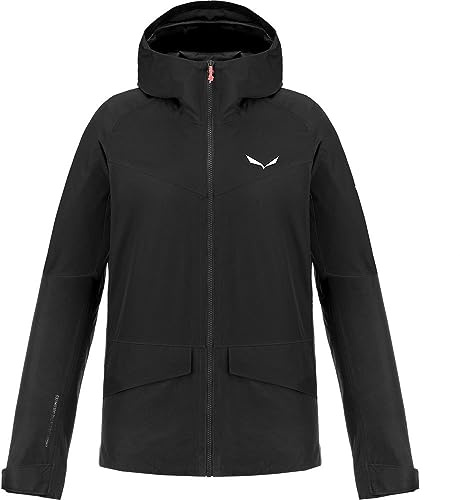 Salewa Damen Puez GTX 2L Jacke, Black Out, 40