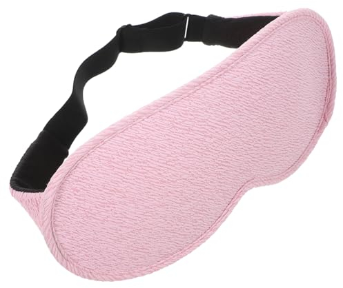 SOLUSTRE Schlafmaske Augenabdeckung Reise Schlafende Augenmaske Augenabdeckung Atmungsaktiv Mit Nasensteg Für Besseren Schlaf