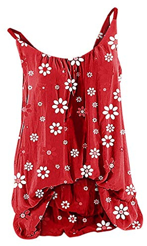 Femme T-Shirt Débardeur - avec Soutien-Gorge Intégré Sexy Été Tunique Vest Ample Chemise sans Bretelle Haut Doux et Confortable Lâches Haut Casual Basique Tee Shirt 2024