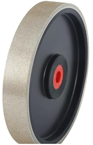 SZTVECFW CBN-Schleifscheibenriemen 6 Zoll, verstellbare Bohrung, 2,5 Zoll breit, for HSS, passend for Verschiedene 6-Zoll-Tischschleifer (Körnung 150)
