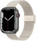 Meliya Correa para Apple Watch Correa 38mm 40mm 41mm 42mm 44mm 45mm 49mm Hombre Mujer,Metal Acero Inoxidable Pulseras Repuesto para iWatch Series SE2 SE 10 9 8 7 6 5 4 3 2 1 Ultra(Starlight)