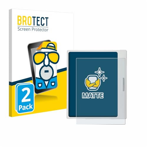 brotect Protection Ecran Anti-Reflet pour Boox Go Color 7 White Edition (2 Pièces) - Film Mat