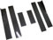 Auto Seitenschürze 78,7 /86,6 Seitenschweller-Verlängerungs-Winglet Für F10 F11 F32 F33 F36 F30 F80 G30 G31 5er-Serie E61 X5 E70 X6 E71 X1 Auto Seitenrock Splitter(78.7IN Carbon Look)