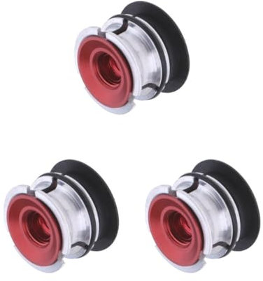 Timcryxient Lot de 3 embouts pour fourche de vélo de route et d'écarteur de clé - 2,8 cm